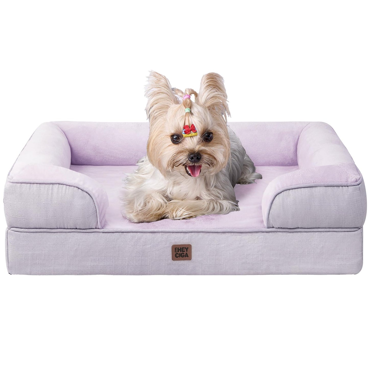 Orthopedic Dog Sofa Bed with Memory Foam & Waterproof Cover