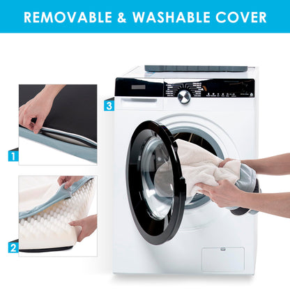 Orthopedic Dog Bed with Egg Crate Foam & Waterproof Cover