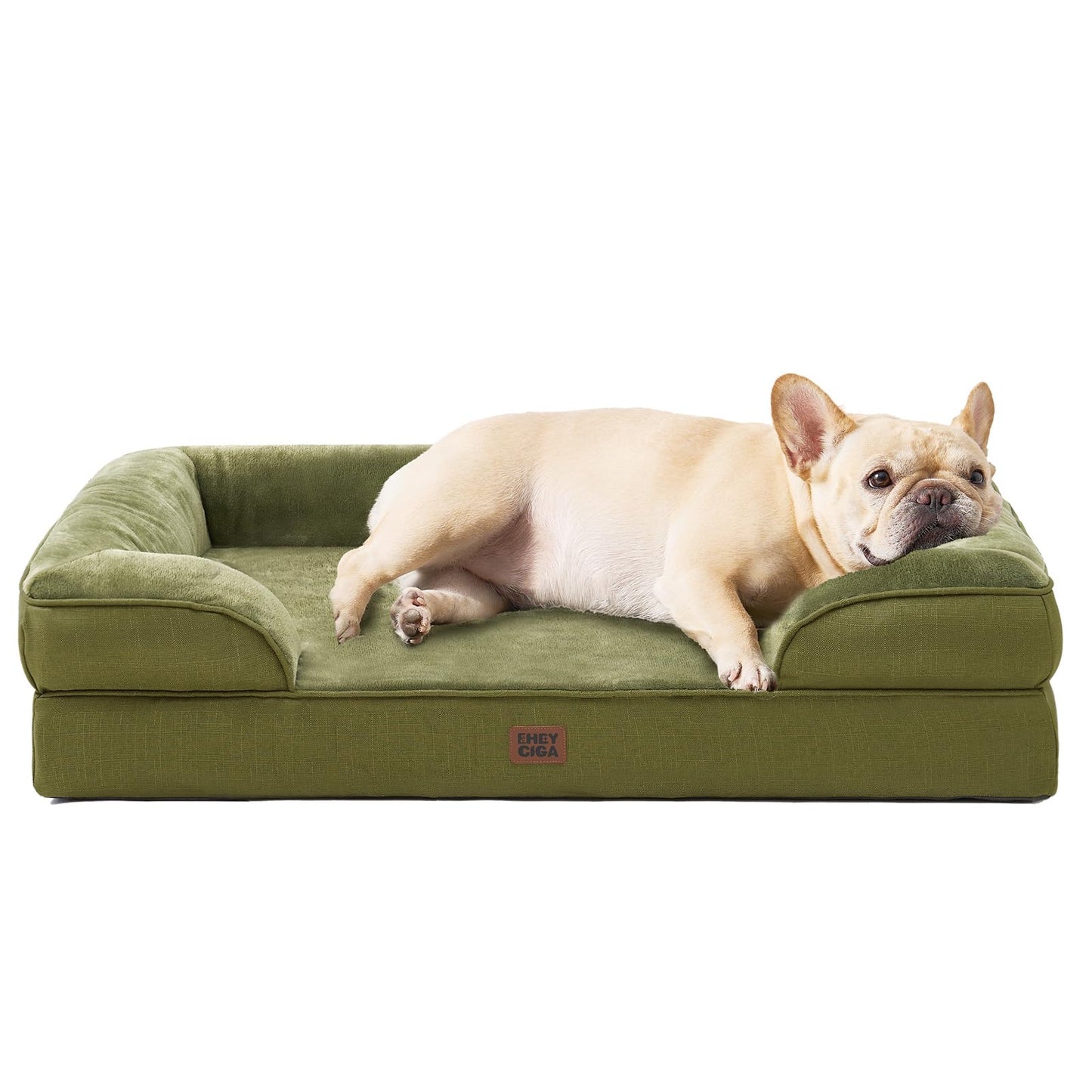 Orthopedic Dog Sofa Bed with Memory Foam & Waterproof Cover