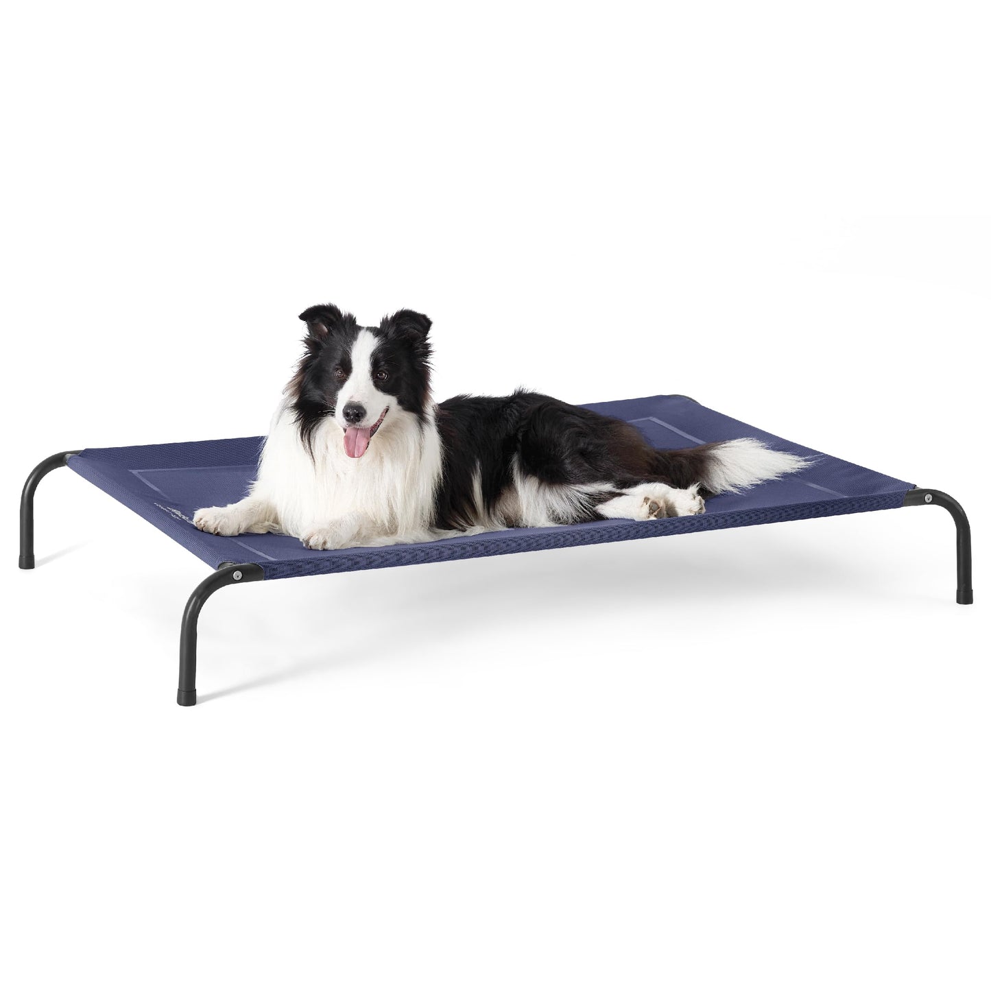 Cooling Elevated Dog Bed with Breathable Mesh & Stable Frame