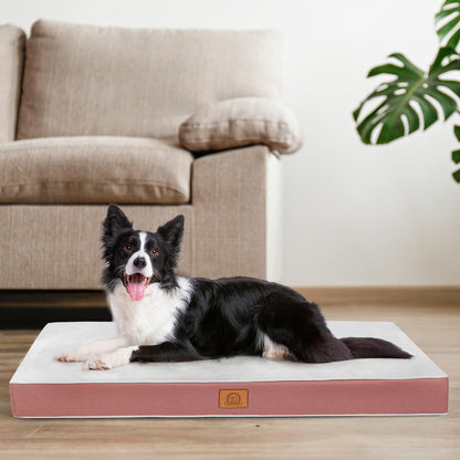 Orthopedic Dog Bed with Egg Crate Foam & Waterproof Cover
