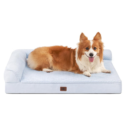 Memory Foam Orthopedic Dog Bed with Waterproof Washable Cover