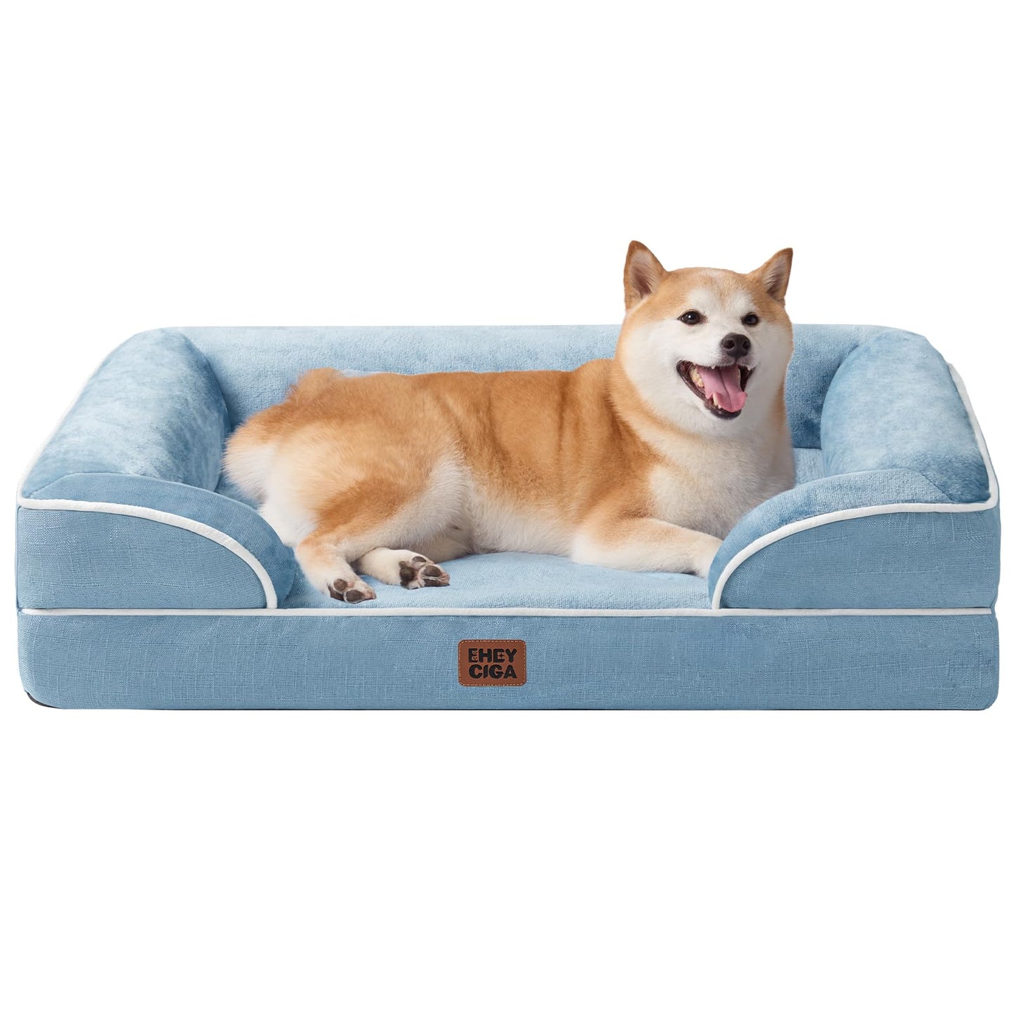 Orthopedic Dog Sofa Bed with Memory Foam & Waterproof Cover