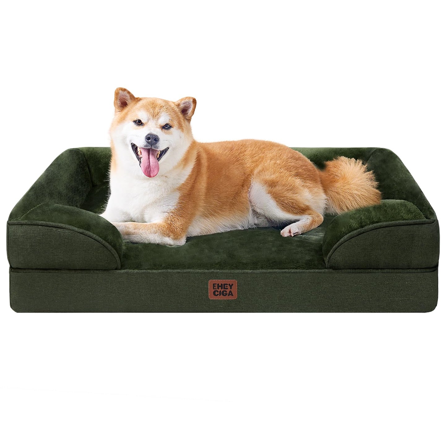 Orthopedic Dog Sofa Bed with Memory Foam & Waterproof Cover