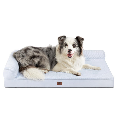 Memory Foam Orthopedic Dog Bed with Waterproof Washable Cover