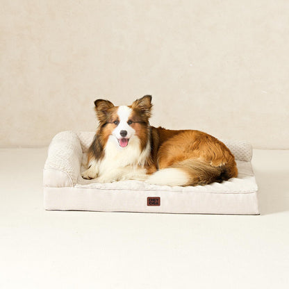 Memory Foam Orthopedic Dog Bed with Waterproof Washable Cover