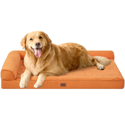 Memory Foam Orthopedic Dog Bed with Waterproof Washable Cover