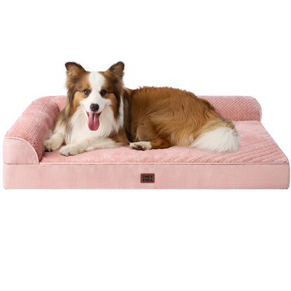 Memory Foam Orthopedic Dog Bed with Waterproof Washable Cover
