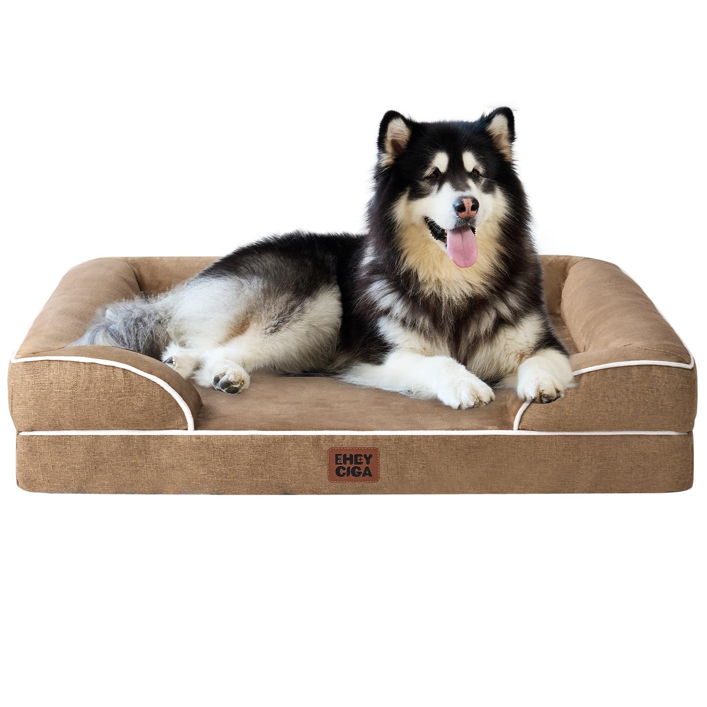 Orthopedic Dog Sofa Bed with Memory Foam & Waterproof Cover