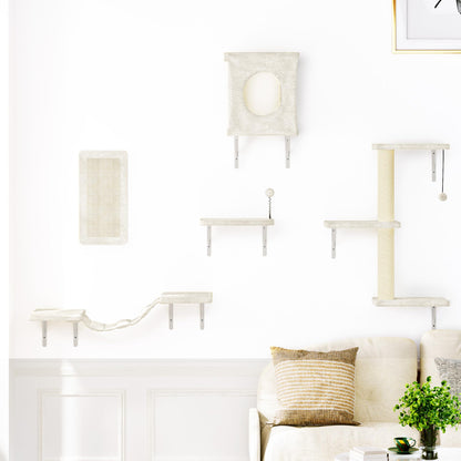 NUNU LAB Cat Wall Shelves Set