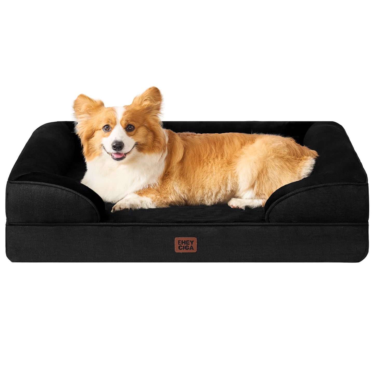 Orthopedic Dog Sofa Bed with Memory Foam & Waterproof Cover