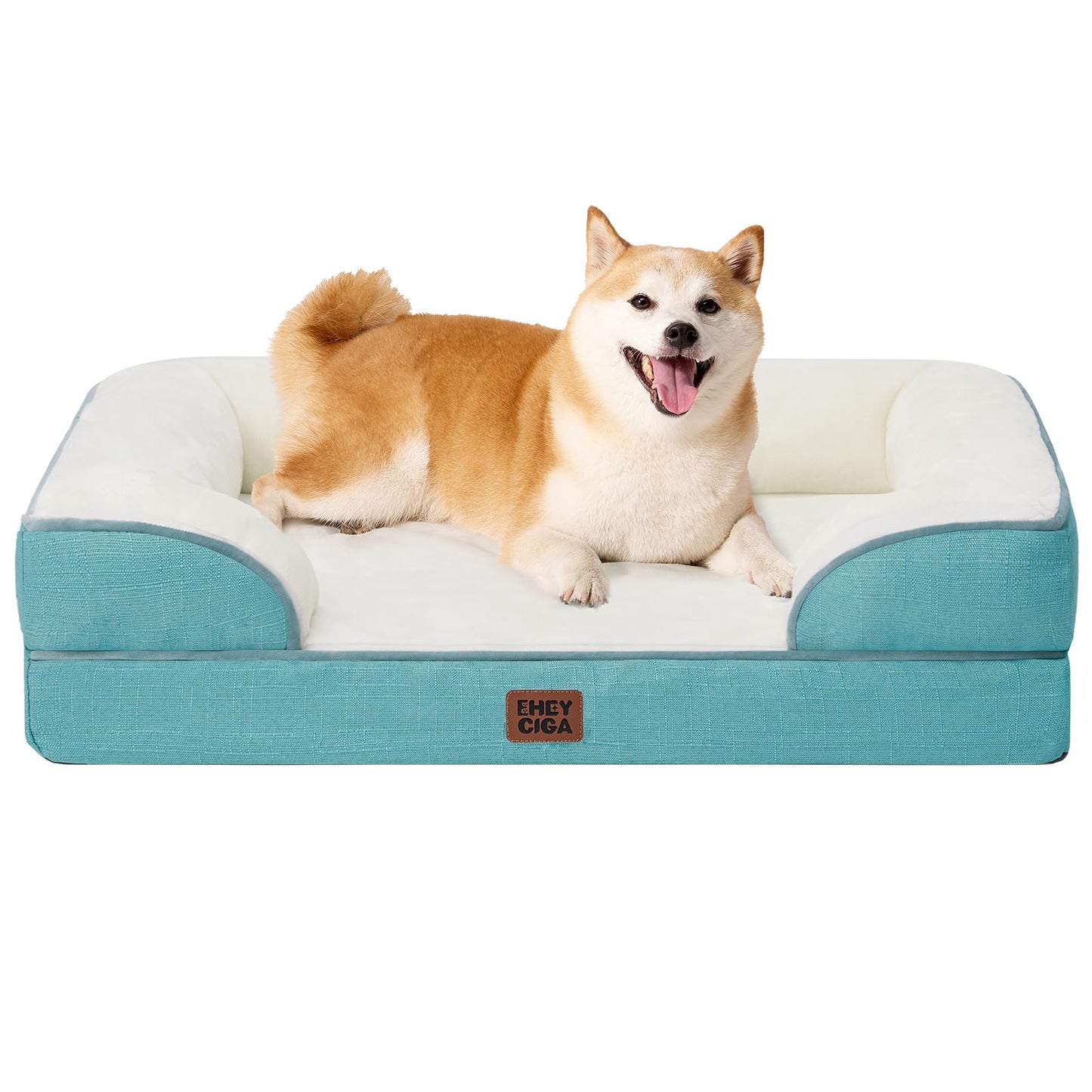 Orthopedic Dog Sofa Bed with Memory Foam & Waterproof Cover