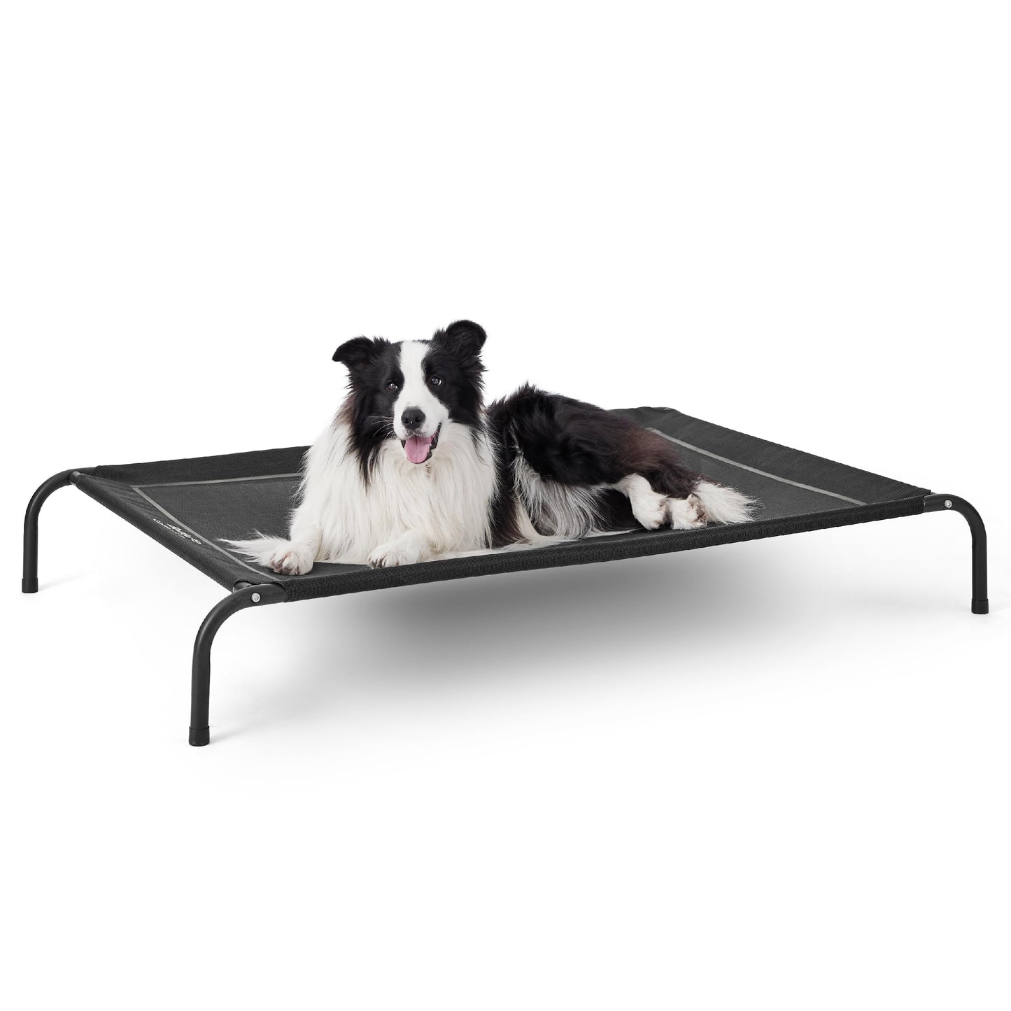 Cooling Elevated Dog Bed with Breathable Mesh & Stable Frame