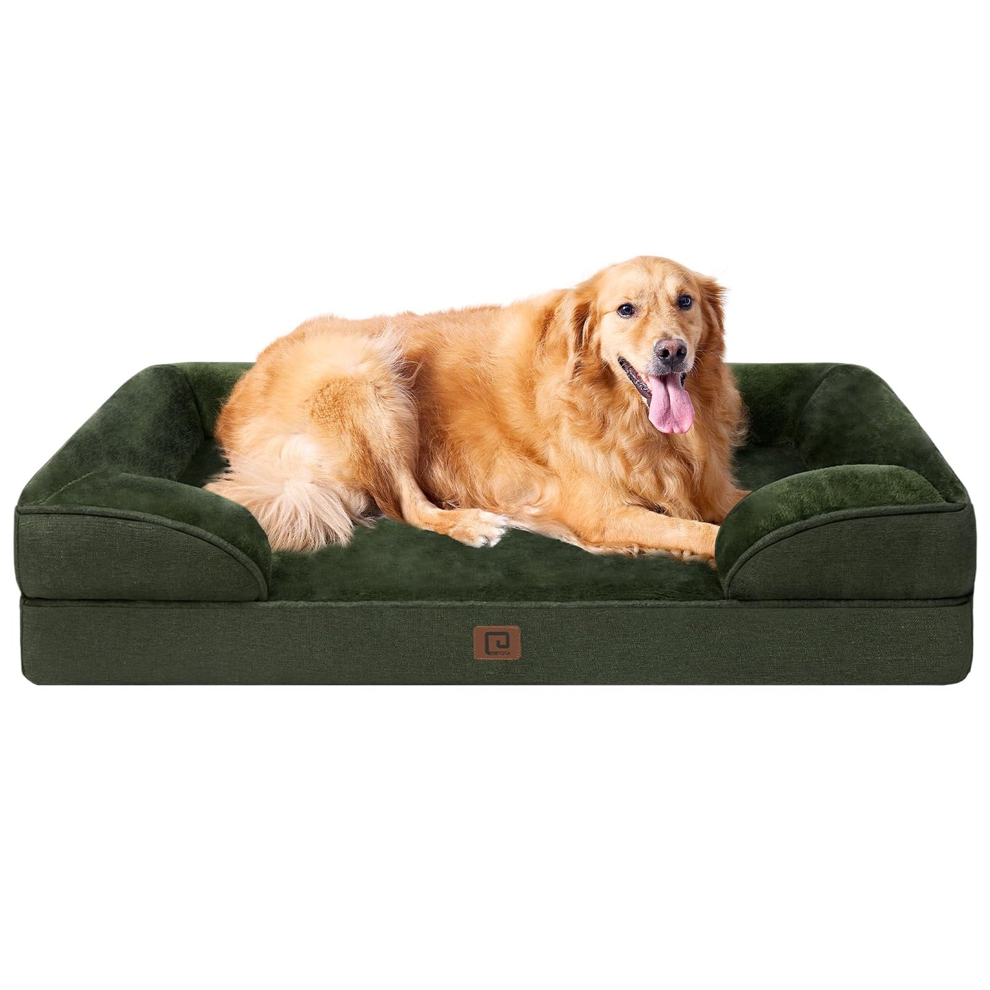 Orthopedic Dog Sofa Bed with Memory Foam & Waterproof Cover