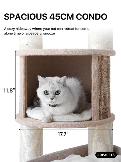 Sopapets Extra Large Cat Tree for Indoor Cats Large Adult Maine Coon