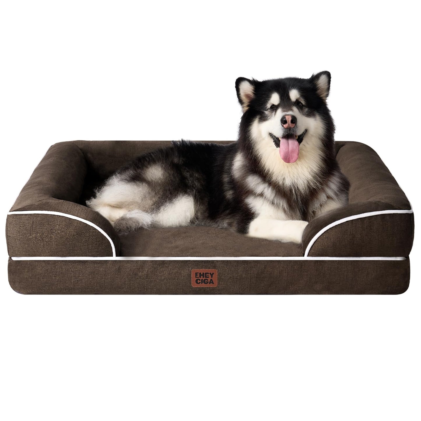 Orthopedic Dog Sofa Bed with Memory Foam & Waterproof Cover