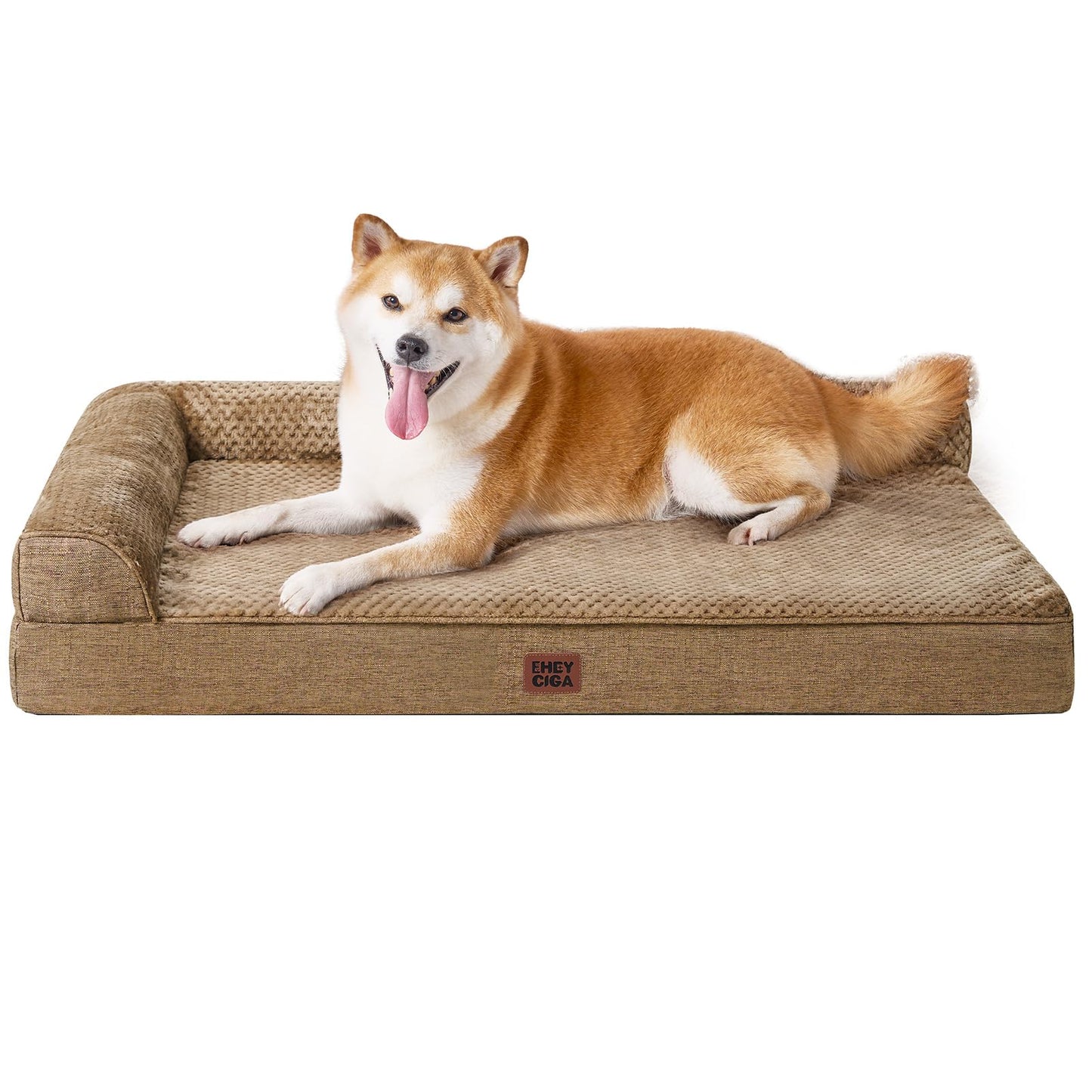 Memory Foam Orthopedic Dog Bed with Waterproof Washable Cover