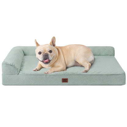 Memory Foam Orthopedic Dog Bed with Waterproof Washable Cover
