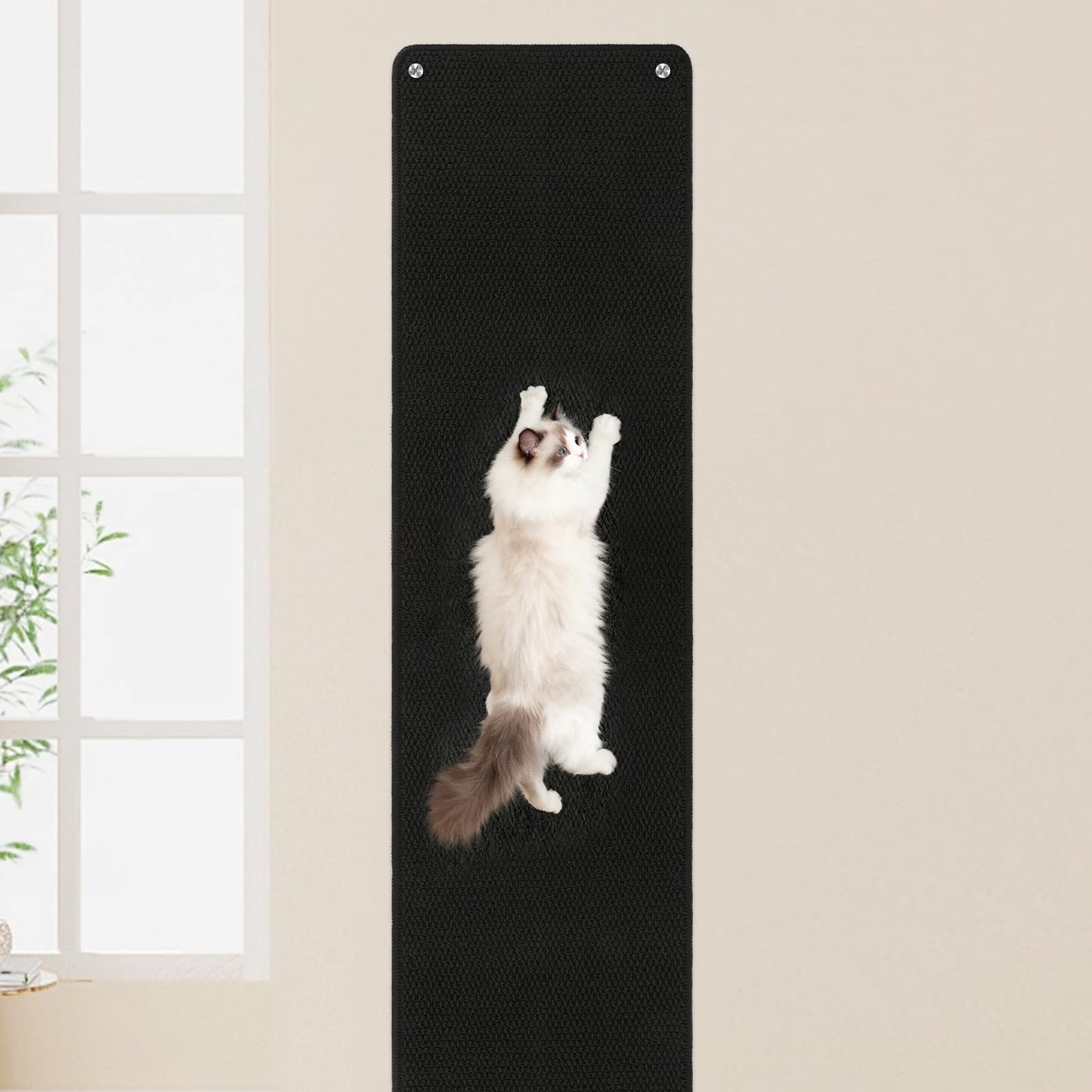 71" Cat Wall Climbing Scratch Pad for Furniture & Wall Protection