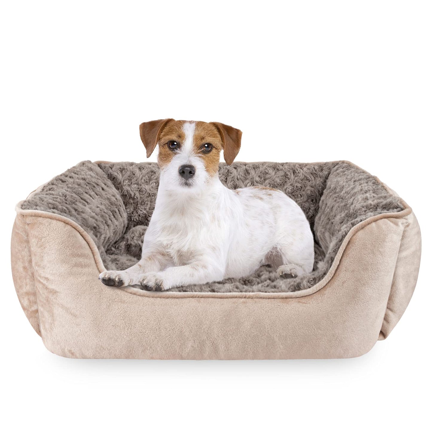 Orthopedic Dog Sofa Bed with Washable Cover & Anti-Slip Bottom