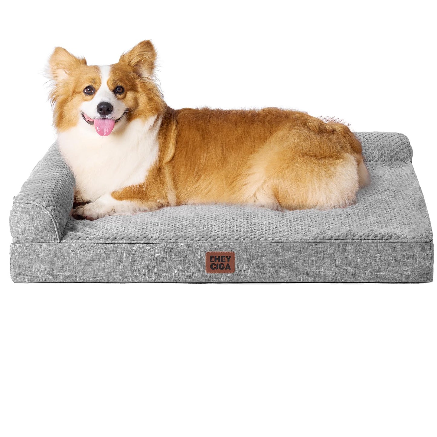 Memory Foam Orthopedic Dog Bed with Waterproof Washable Cover
