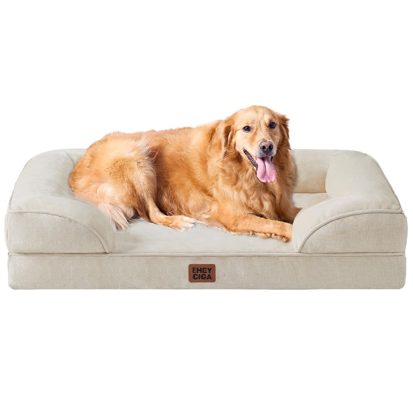 Orthopedic Dog Sofa Bed with Memory Foam & Waterproof Cover