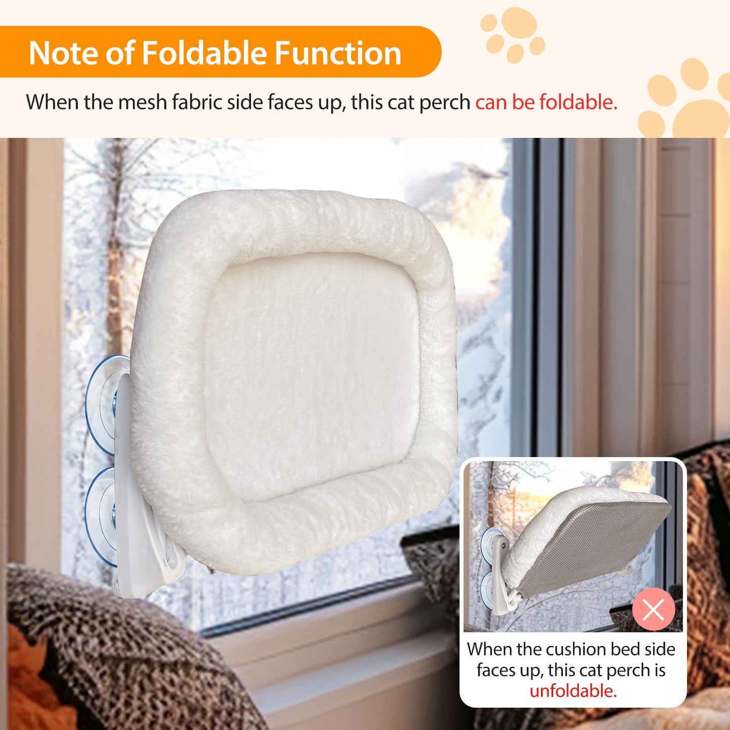 L&W BROS. Cat Window Perch for Window cat