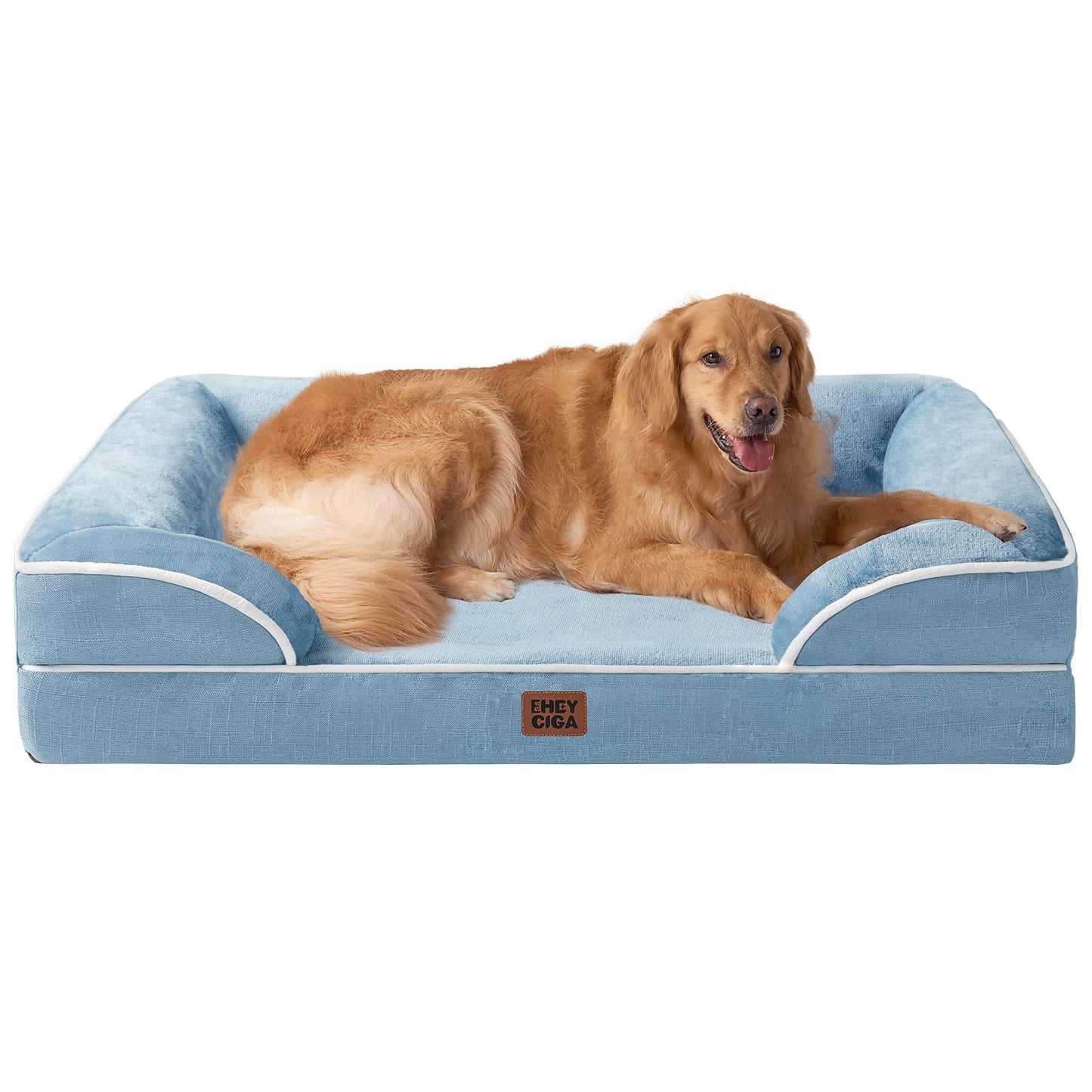 Orthopedic Dog Sofa Bed with Memory Foam & Waterproof Cover