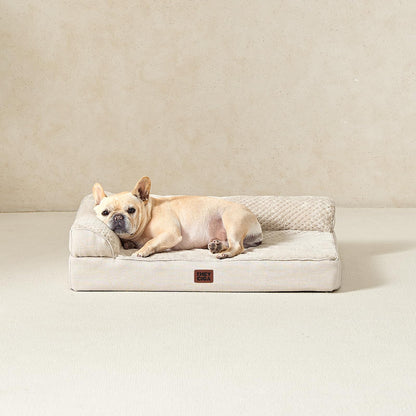 Memory Foam Orthopedic Dog Bed with Waterproof Washable Cover