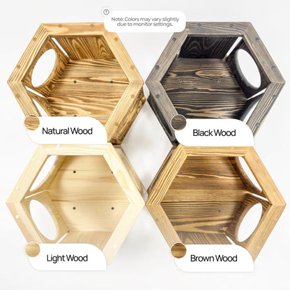 45" Cat Wall Bridge with Rope, Shelf & Hammock Climbing Set