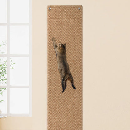 71" Cat Wall Climbing Scratch Pad for Furniture & Wall Protection