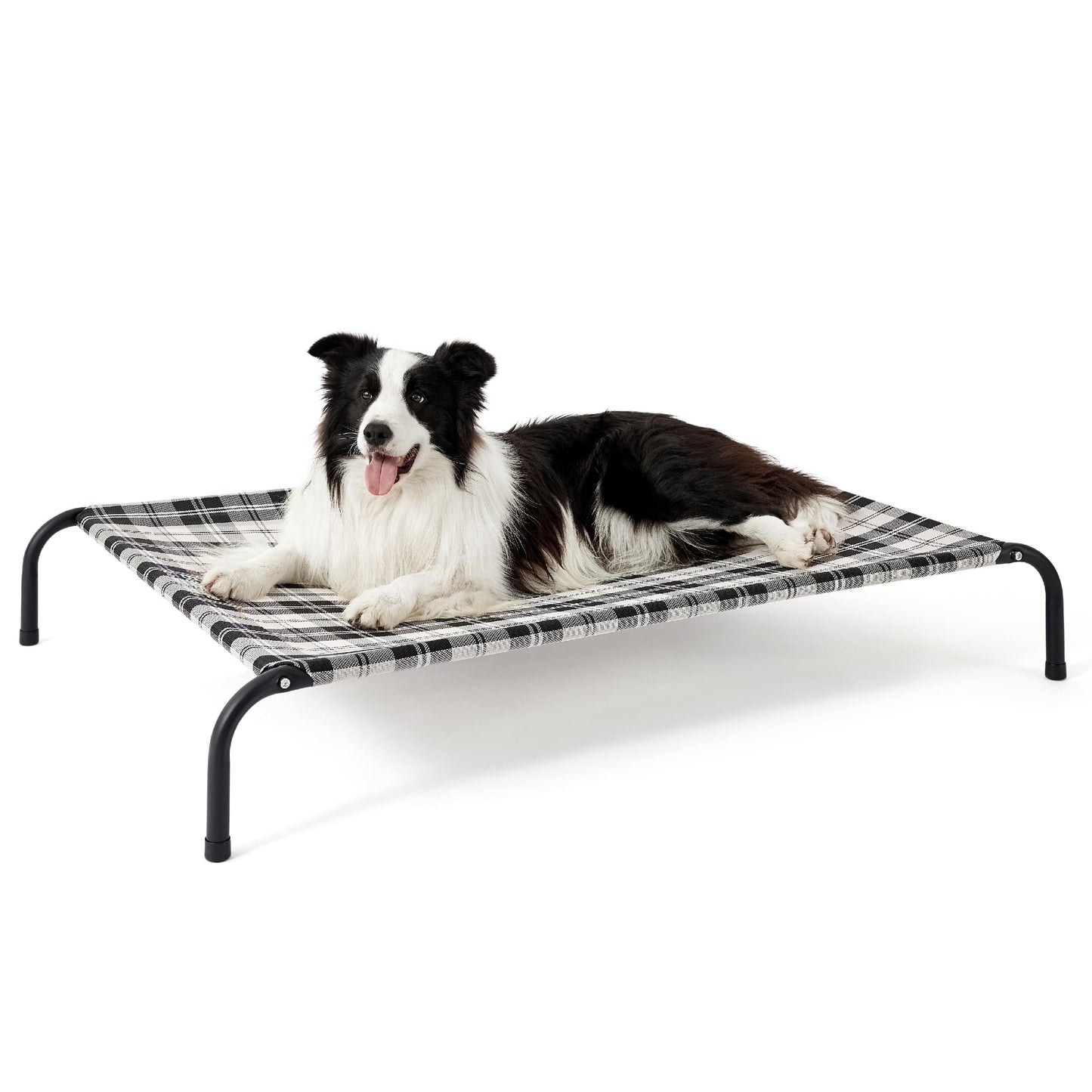 Cooling Elevated Dog Bed with Breathable Mesh & Stable Frame