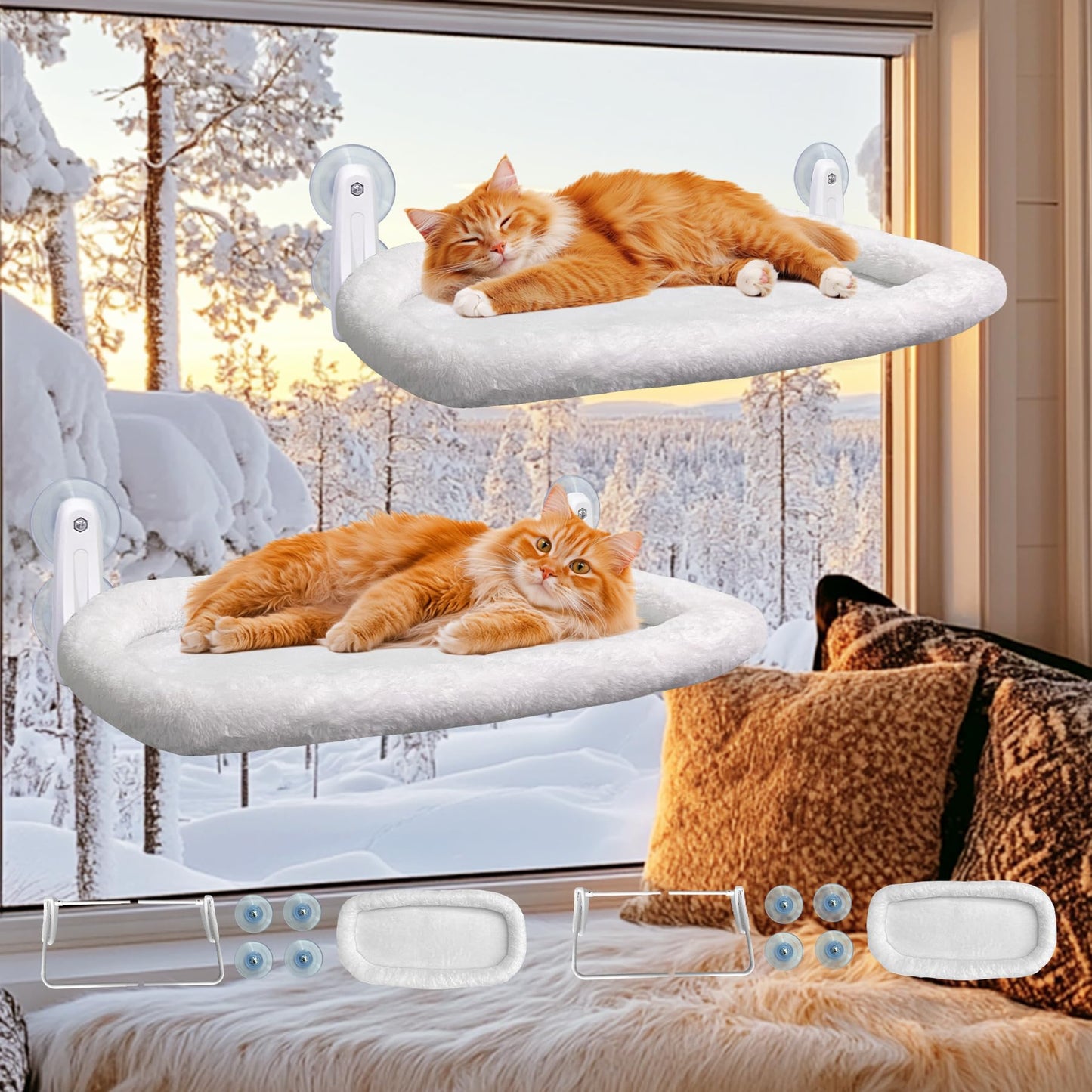 L&W BROS. Cat Window Perch for Window cat