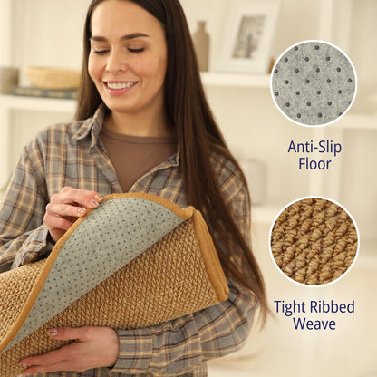 67" Cat Wall Climbing Carpet Scratch Mat with Wall Mount Nails