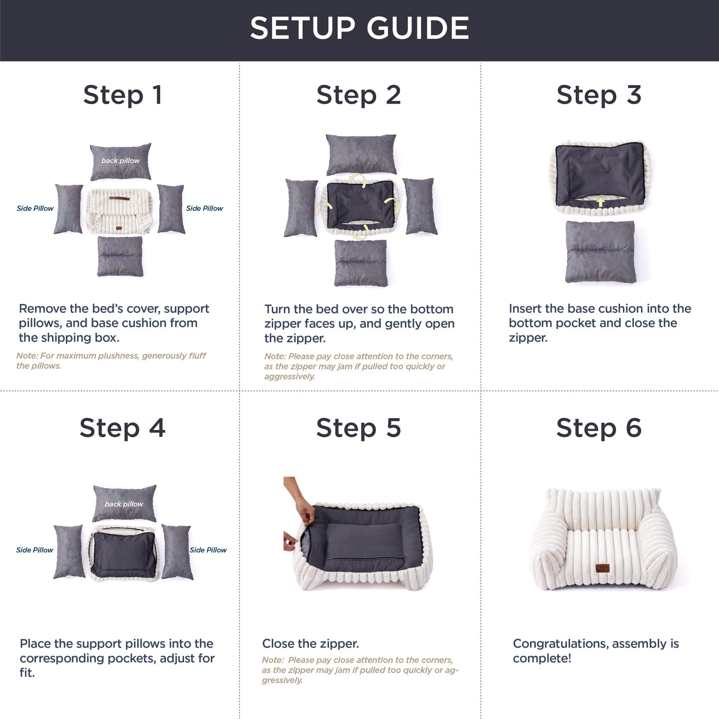 Bedsure Cute Pet Couch - Fluffy Cat Sofa with Premium Soft Corduroy Fleece, Fuzzy Pet Couch Bed with Removable Washable Cover, Supportive Cat Chair