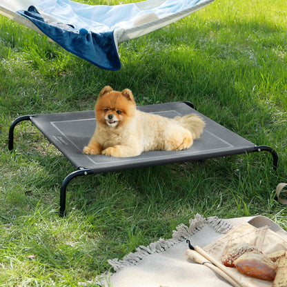 Cooling Elevated Dog Bed with Breathable Mesh & Stable Frame